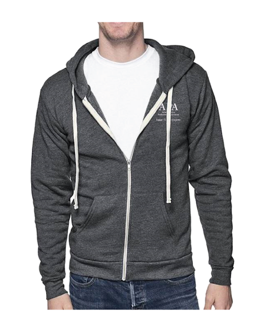APA Unisex organic RPET French Terry Zip hoodie
